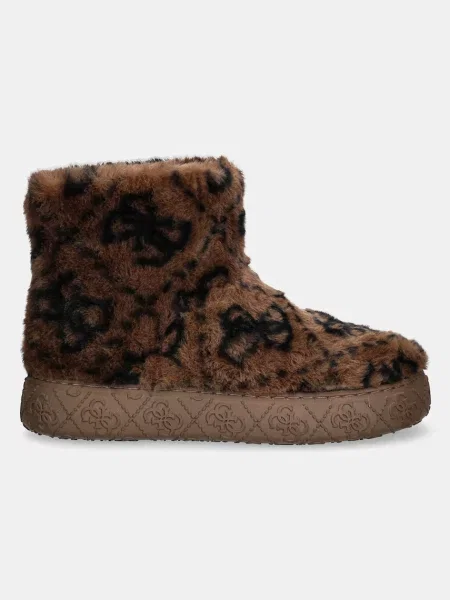 Зимові чоботи Guess UNITED FLFUTD коричневий