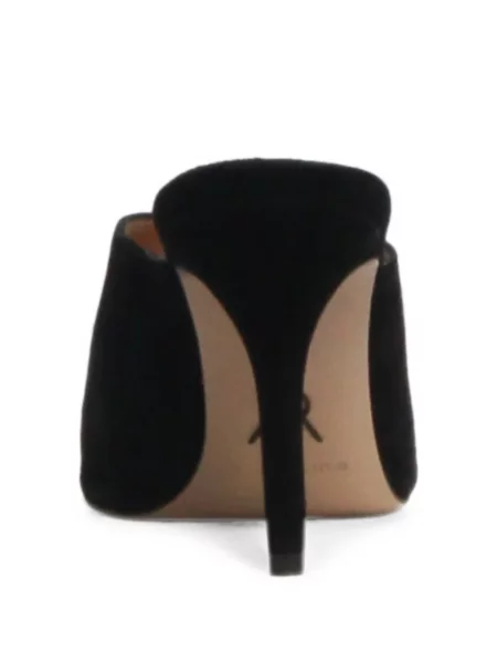 Papuci tip mules Paul Andrew negru