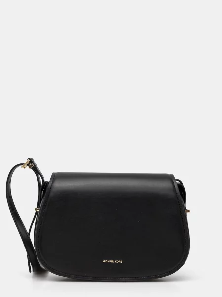 Torebka crossbody Michael Kors skórzana czarna