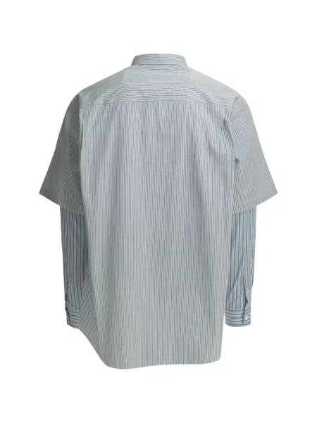 Ριγέ πουκάμισο Comme Des Garçons Homme λευκό