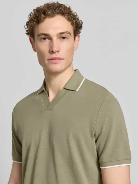 Koszulka polo z czystej bawełny o kroju regular fit S.oliver Red Label