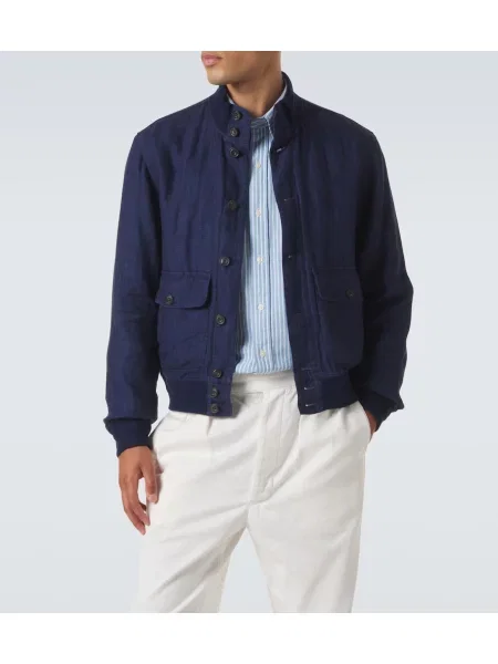 Geacă Polo Ralph Lauren de in albastru