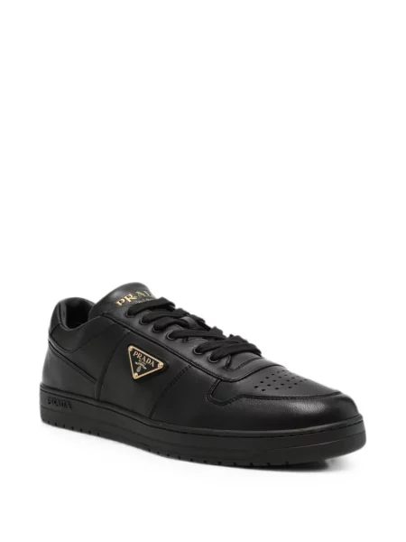 Sneakerși Prada cu autograf negru