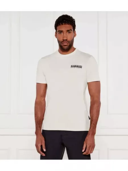 Napapijri Póló S-VIGNONI | Relaxed fit fehér