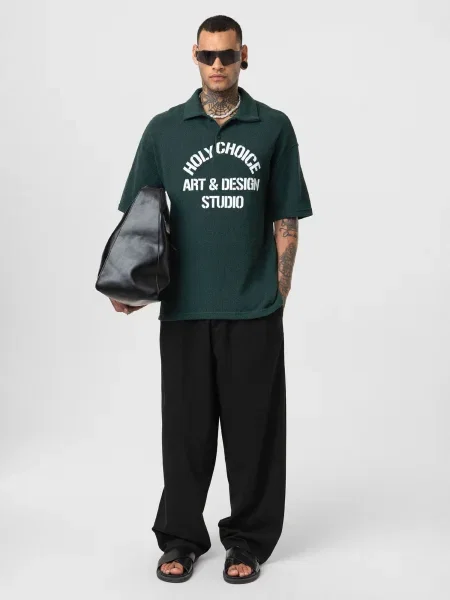 Dandalo Tricou verde alb