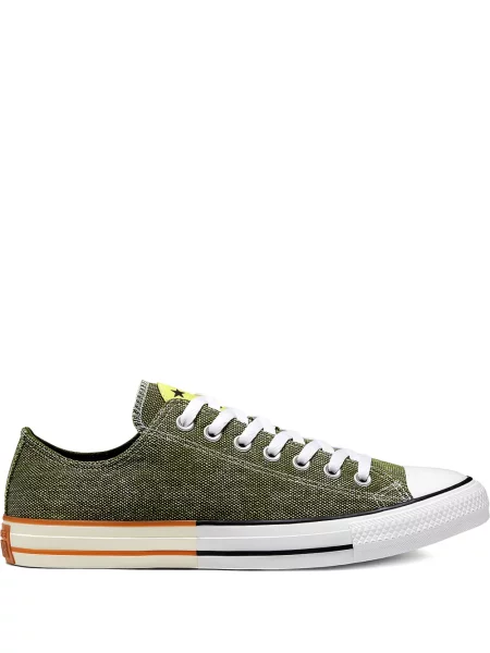 Sneakerși Converse One Star cu șireturi din dantelă maro