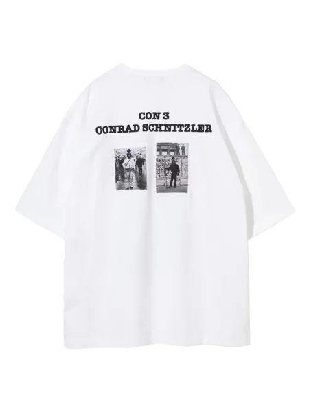 Tricou Undercover cu imagine alb