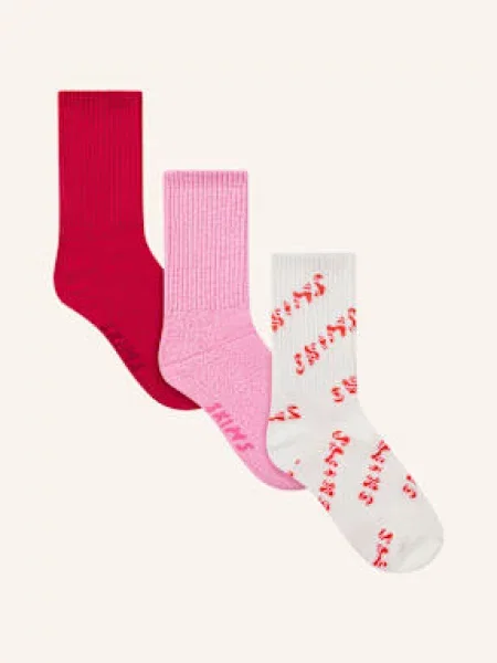 Skims Ponožky Sport 3 Páry V Balení candy cane multi