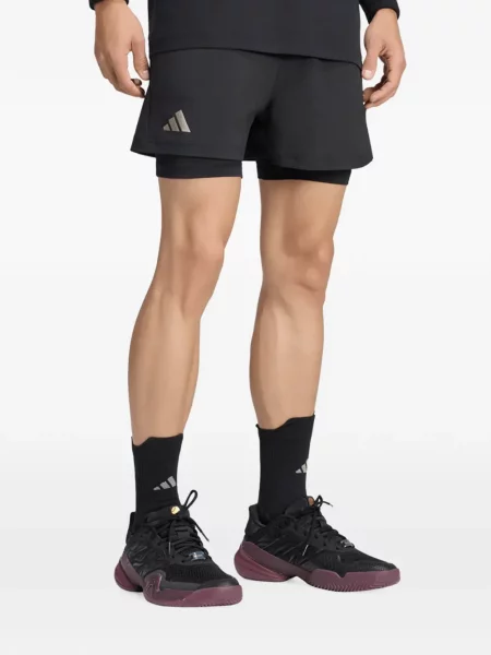 Sneakerși Adidas Climacool din dantelă roșu