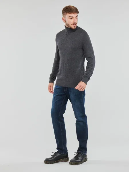 Kötött szvetter Jack & Jones szürke