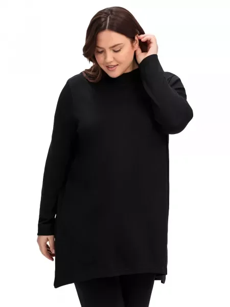 SHEEGO Tricou negru