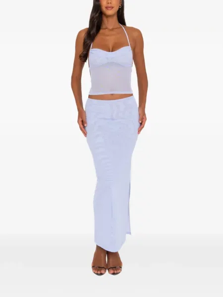 Fusta maxi Fae Swim albastru