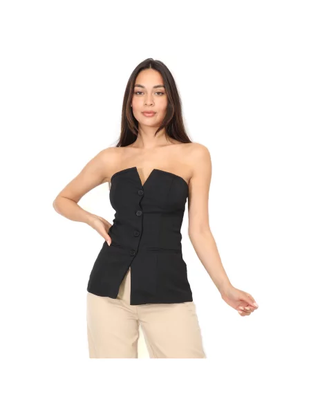 Top La Modeuse crna