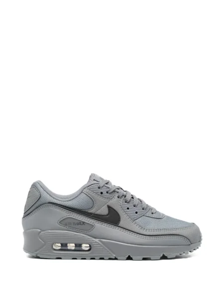 Sneakerși Nike Air Max 90 cu șireturi din dantelă gri