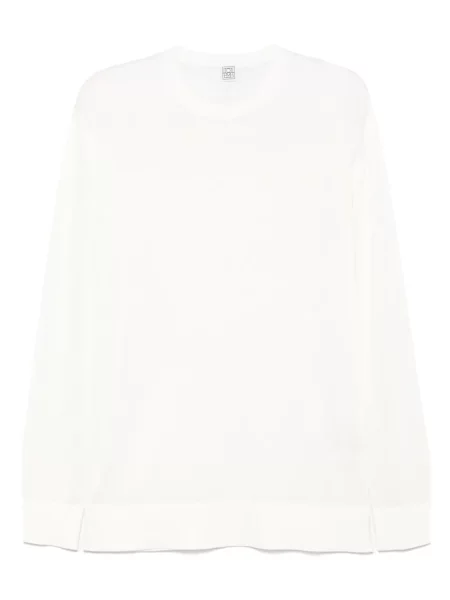 Tricou Toteme lung alb