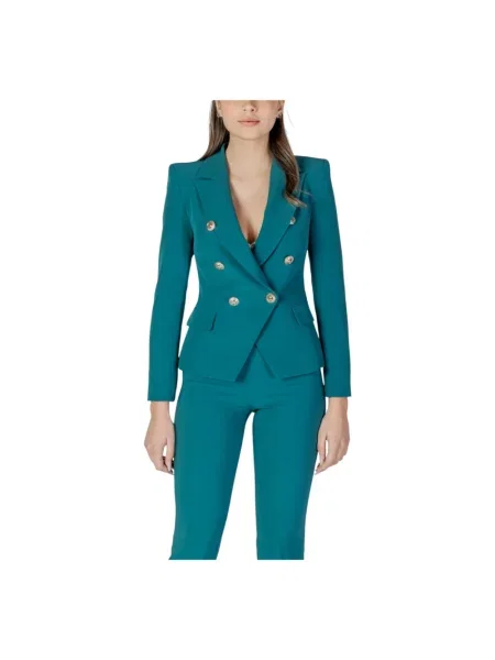 Marynarka Rinascimento z długim rękawem niebieska