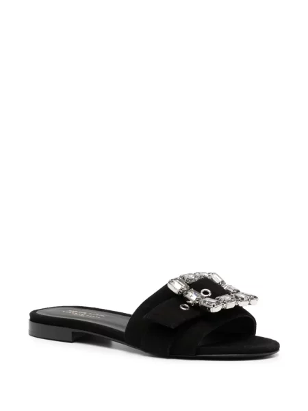 Sandale Madison.maison din piele de căprioară negru