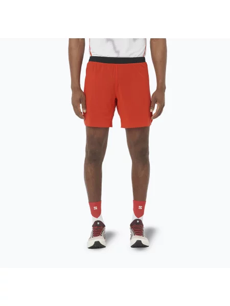 Férfi futó rövidnadrág Salomon S/Lab Speed Spl 7" fiery red. Méret: M piros