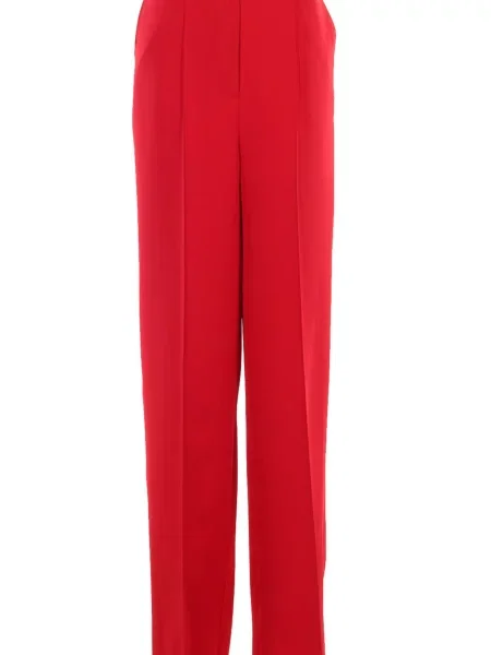 Штани повсякденні LadyLike бавовна/поліестер червоний