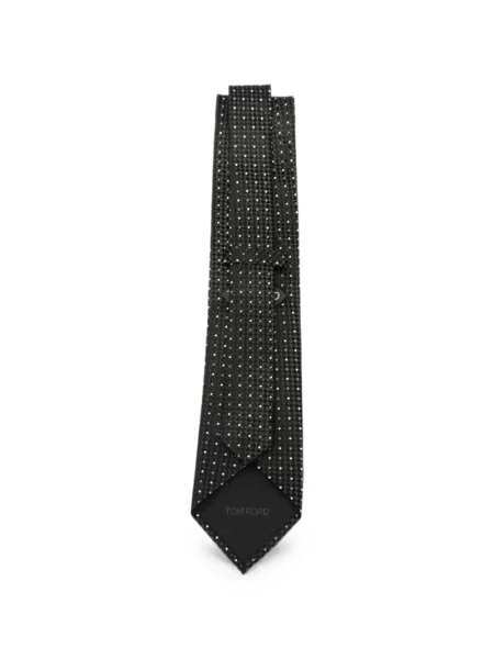Cravată Tom Ford de mătase negru