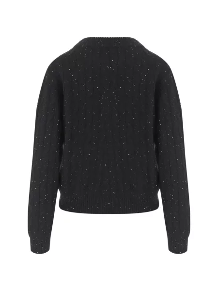 Pulover Arch4 cu paiete negru