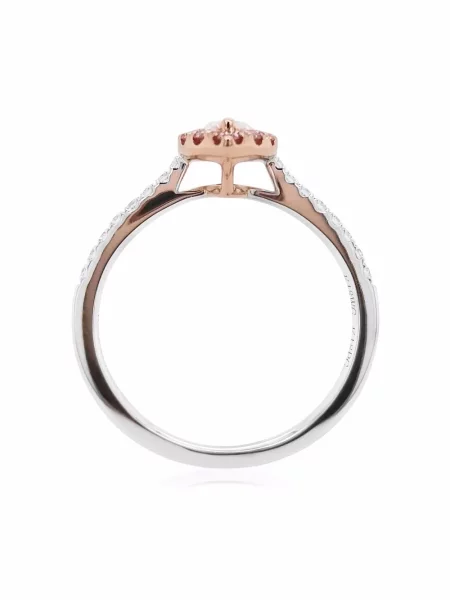 Prsten Hyt Jewelry s argylovým vzorem růžový