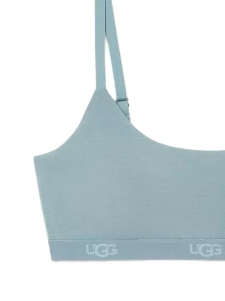 Sutien sport Ugg cu autograf albastru