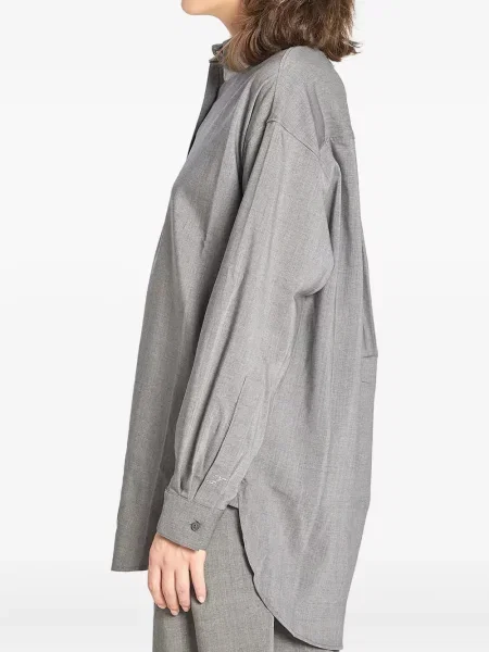 Cămașă Jacquemus lungă gri