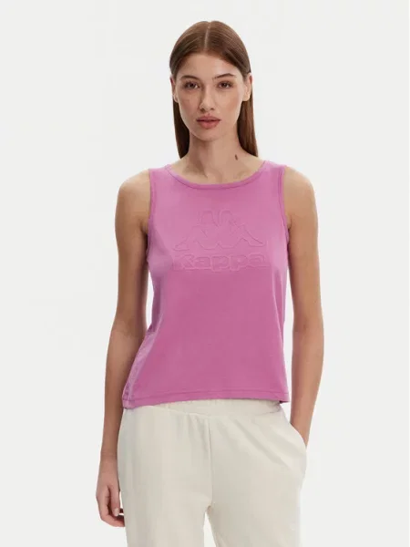 Kappa Τοπ Logo Gria Regular Fit μωβ
