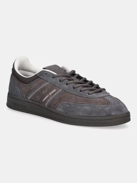 Tommy Jeans Sneakers THE GREENWICH EDGE | piele întoarsă maro