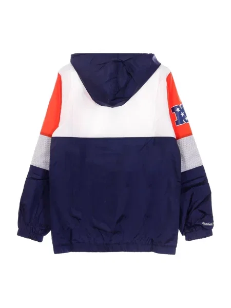 Kurtka Mitchell & Ness niebieska