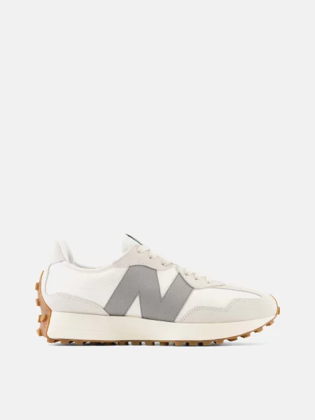 Кросівки New Balance білий/сірий шкіра/текстиль білі