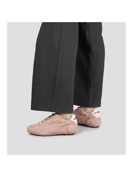 Sneakersy Alexander Smith skórzane różowe
