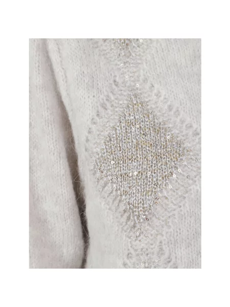 Sweter Twinset szary