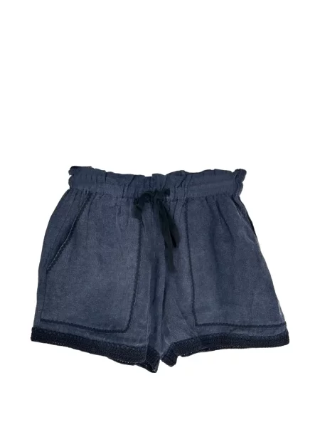 Pantaloni scurți Ulla Johnson cu cordon albastru