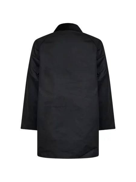 Gulerat geacă Barbour de catifea cord negru