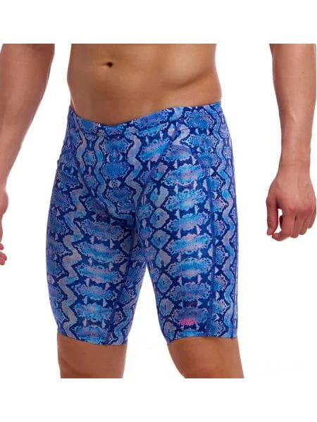 Spodenki do pływania Jammery Funky Trunks Blue Viper niebieskie