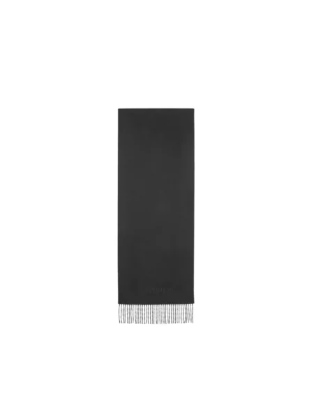Szal Saint Laurent z kaszmiru czarna