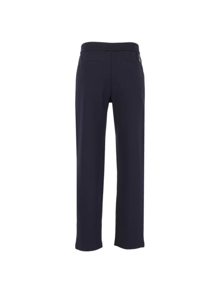 Spodnie Emporio Armani niebieskie