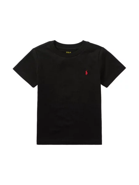 Polo Ralph Lauren T-Shirt Ss Cn μαύρο