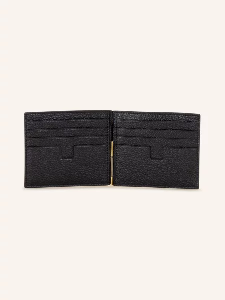 Tom Ford Peněženka Se Svorkou černá