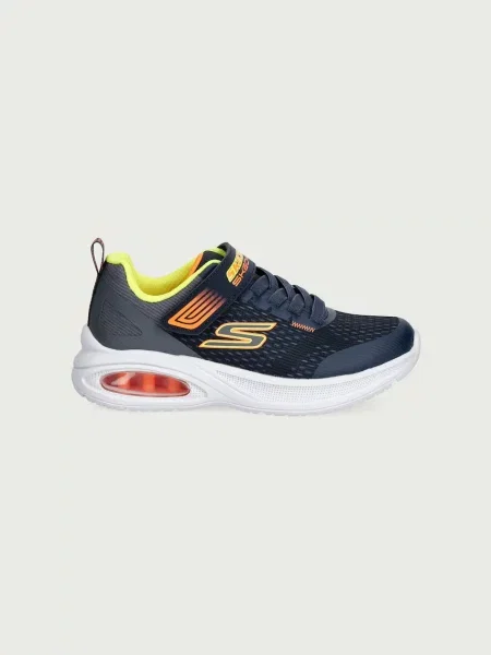 Skechers MICROSPEC MAX ADVANCE-SQUAD-P gyerek sportcipő kék