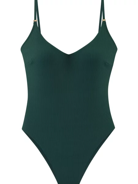 Elbsand Costum de baie întreg pin verde