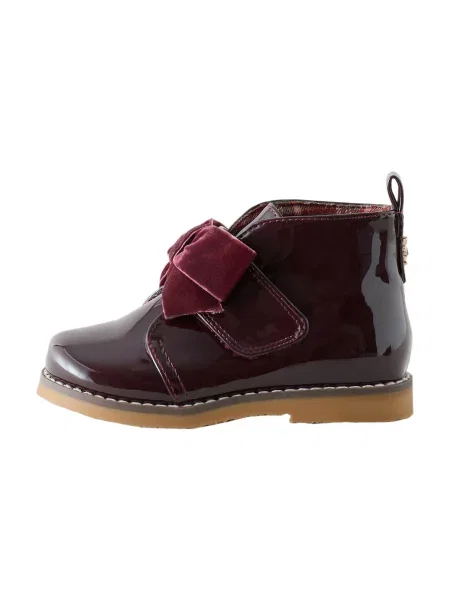 Next Cizme burgundy roșu