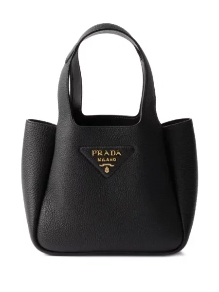 Geanta de piele Prada din piele negru