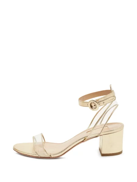 Sandale Aquazzura cu bretele galben