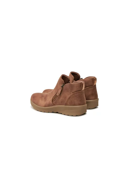 Škornji Skechers Lovely Vibe rjava
