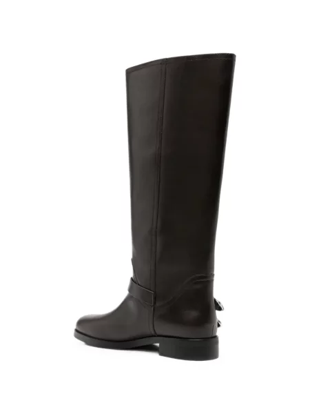 Botine Pinko din piele maro