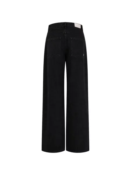 Blugi cu picior larg Icon Denim negru