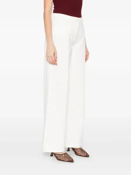 Pantaloni Occleus alb